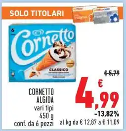 Conad Cornetto Algida offerta