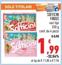 Conad SOFFICINI FINDUS offerta