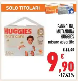 Conad Pannolini, Mutandina Huggies offerta