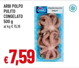 Famila ARBI POLPO PULITO CONGELATO offerta
