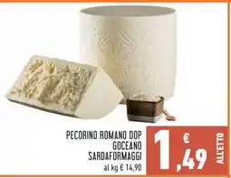 Conad Pecorino Romano DOP Goceano Sardaformaggi offerta