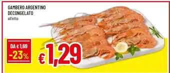 Famila GAMBERO ARGENTINO DECONGELATO offerta