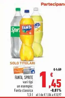 Conad FANTA/SPRITE offerta