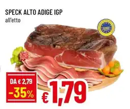 Famila Speck Alto Adige IGP offerta