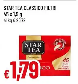 Famila STAR TEA CLASSICO FILTRI offerta