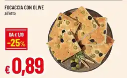 Famila FOCACCIA CON OLIVE offerta