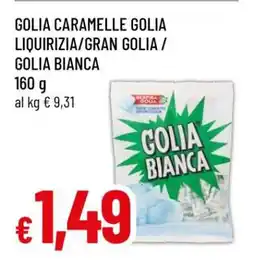 Famila GOLIA CARAMELLE GOLIA LIQUIRIZIA/GRAN GOLIA/GOLIA BIANCA offerta