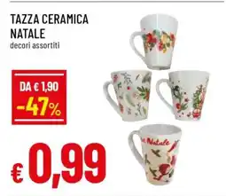 Famila TAZZA CERAMICA NATALE offerta