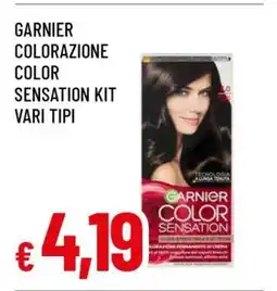 Famila GARNIER COLORAZIONE COLOR SENSATION KIT offerta