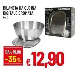 Famila Bilancia da cucina digitale cromata offerta