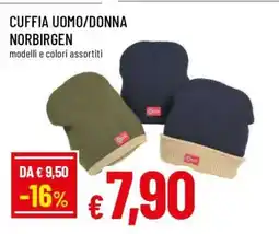 Famila CUFFIA UOMO/DONNA NORBIRGEN offerta