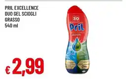 Famila PRIL EXCELLENCE DUO GEL SCIOGLI GRASSO offerta