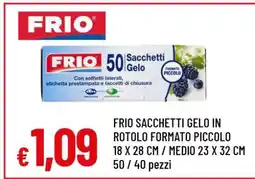 Famila FRIO SACCHETTI GELO IN ROTOLO FORMATO PICCOLO offerta