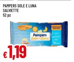 Famila PAMPERS SOLE E LUNA SALVIETTE offerta