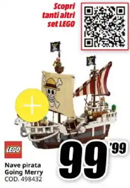 MediaWorld LEGO Nave pirata Going Merry offerta