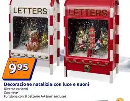Action Decorazione natalizia con luce e suoni offerta