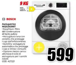 MediaWorld BOSCH Asciugatrice WQG24200IT offerta