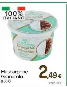 Mascarpone cremoso 500 g(ml)