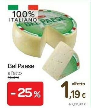 Carrefour Express Bel paese offerta