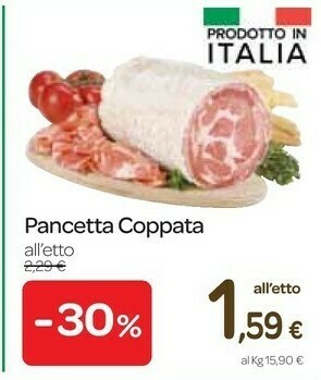 Carrefour Express Pancetta coppata offerta