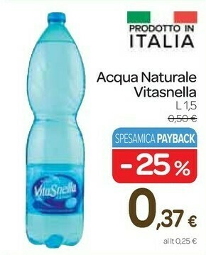 Carrefour Express Acqua minerale naturale offerta