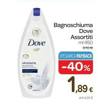 Carrefour Express Bagnoschiuma offerta