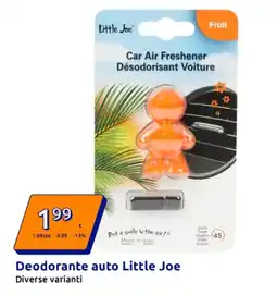 Action Deodorante auto Little Joe offerta