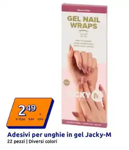 Action Adesivi per unghie in gel Jacky-M offerta