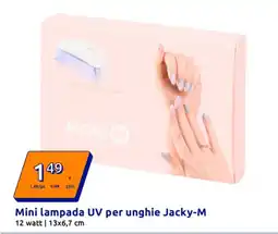 Action Mini lampada UV per unghie Jacky-M offerta
