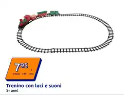 Action Trenino con luci e suoni offerta