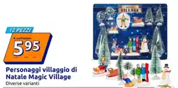 Action Personaggi villaggio di Natale Magic Village offerta
