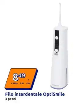 Action Filo interdentale OptiSmile offerta