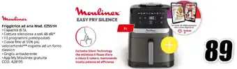 Moulinex Friggitrice ad aria Mod. EZ551H