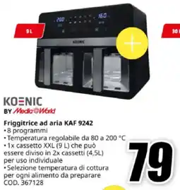 MediaWorld KOENIC Friggitrice ad aria KAF 9242 offerta