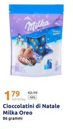 Action Cioccolatini di Natale Milka Oreo offerta