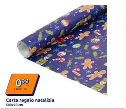 Action Carta regalo natalizia offerta