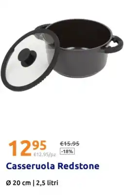Action Casseruola Redstone offerta