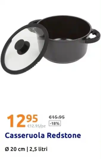 Action Casseruola Redstone offerta