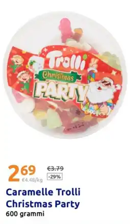 Action Caramelle Trolli Christmas Party offerta