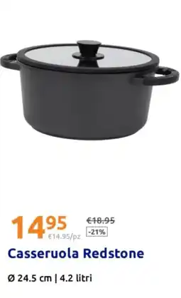 Action Casseruola Redstone offerta
