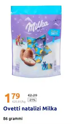 Action Ovetti natalizi Milka offerta