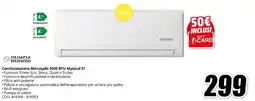 MediaWorld OLIMPIA SPLENDID Condizionatore Monosplit 9000 BTU Mystral S1 offerta