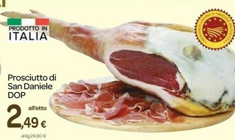 Carrefour Express Prosciutto di san daniele dop offerta