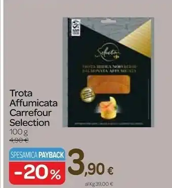 Carrefour selection trota affumicata