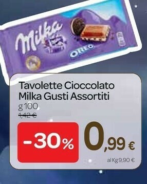Carrefour Express Tavolette cioccolato offerta