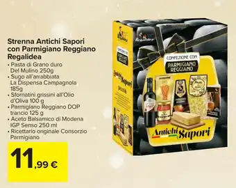 Strenna Antichi Sapori con Parmigiano Reggiano Regalidea