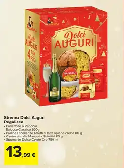 Carrefour Strenna Dolci Auguri Regalidea offerta