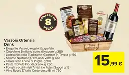 Carrefour Vassoio Ortensia Drink offerta