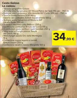 Carrefour Cesto Goloso Le cadeau offerta