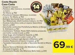 Carrefour Cesto Royale Casa Costa offerta